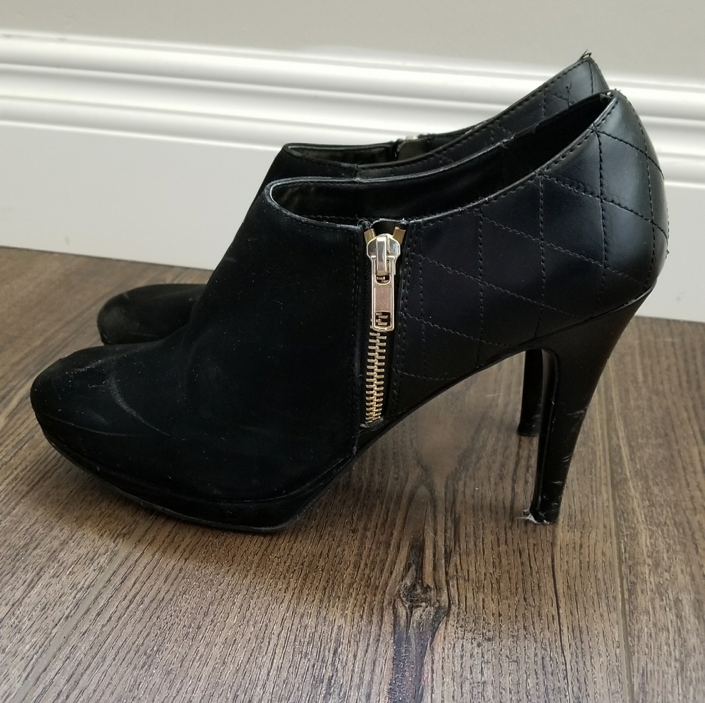 Black Bootie Heels